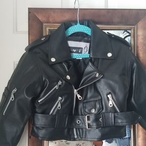 Kids Leather Jacket